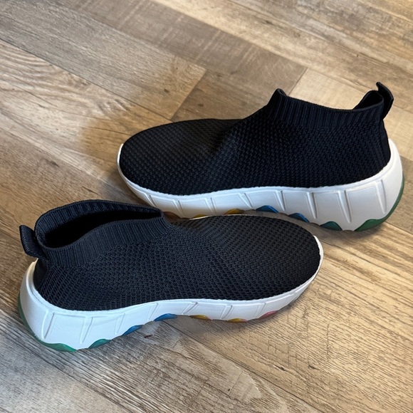 Zara Black Slip-On Men's Sneakers size 6 - Picture 8 of 12